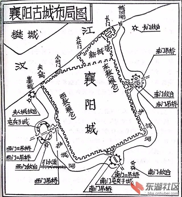 城南,古襄阳城的防御重点